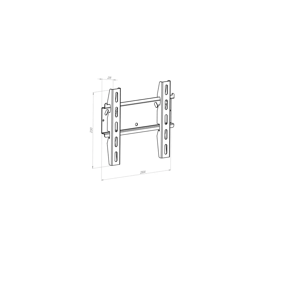 LEXMAN Фиксированный кронштейн для ТВ до 42 дюймов 87614004 STLM-1100411 - Вид №2