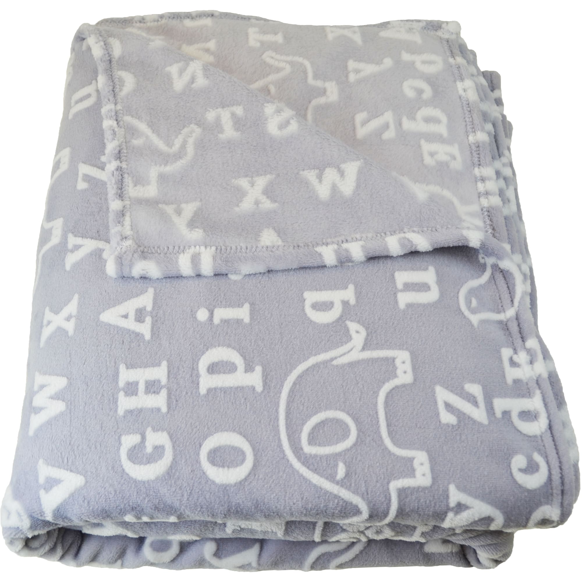 84378938 Плед «» 160x200 см фланель цвет серый Сова Santreyd  - Вид №2