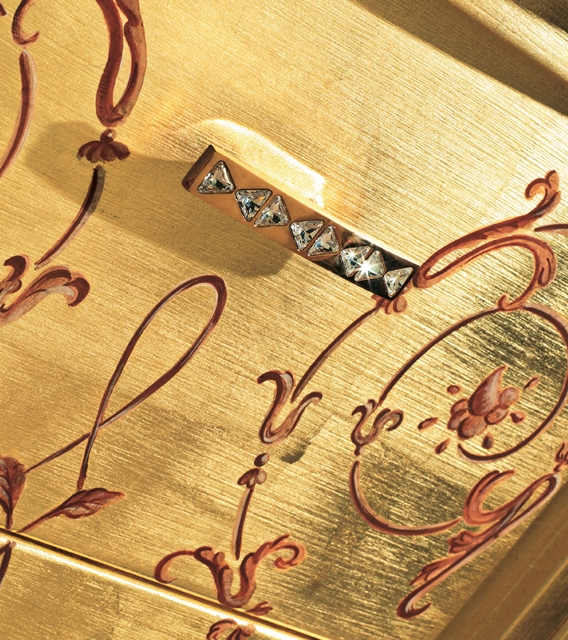 8023 Tifernoit Декорированная композиция для ванной комнаты сусальным золотом Bagno  - Вид №2