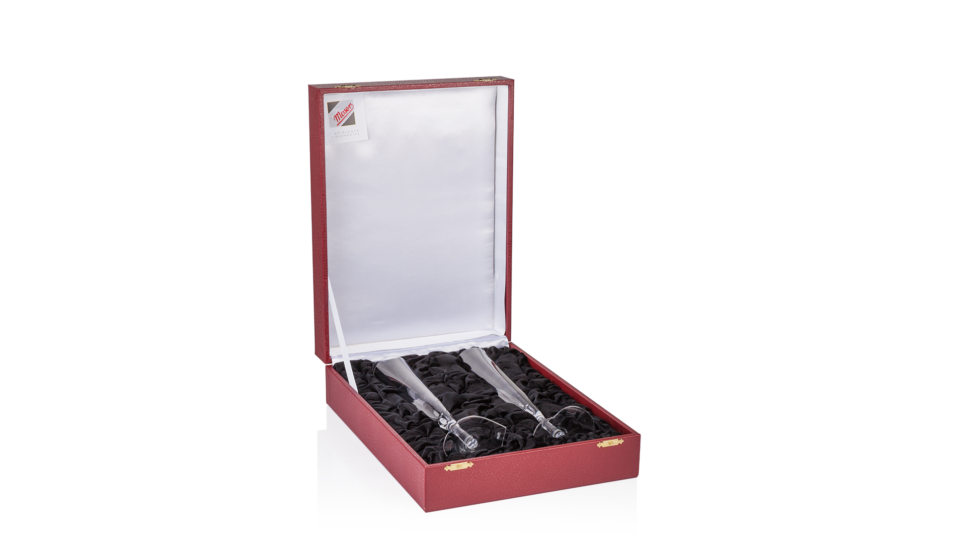 10524541 Moser Набор из 2 фужеров для шампанского 100мл "Дуэт" п/к Хрусталь бессвинцовый - Вид №2