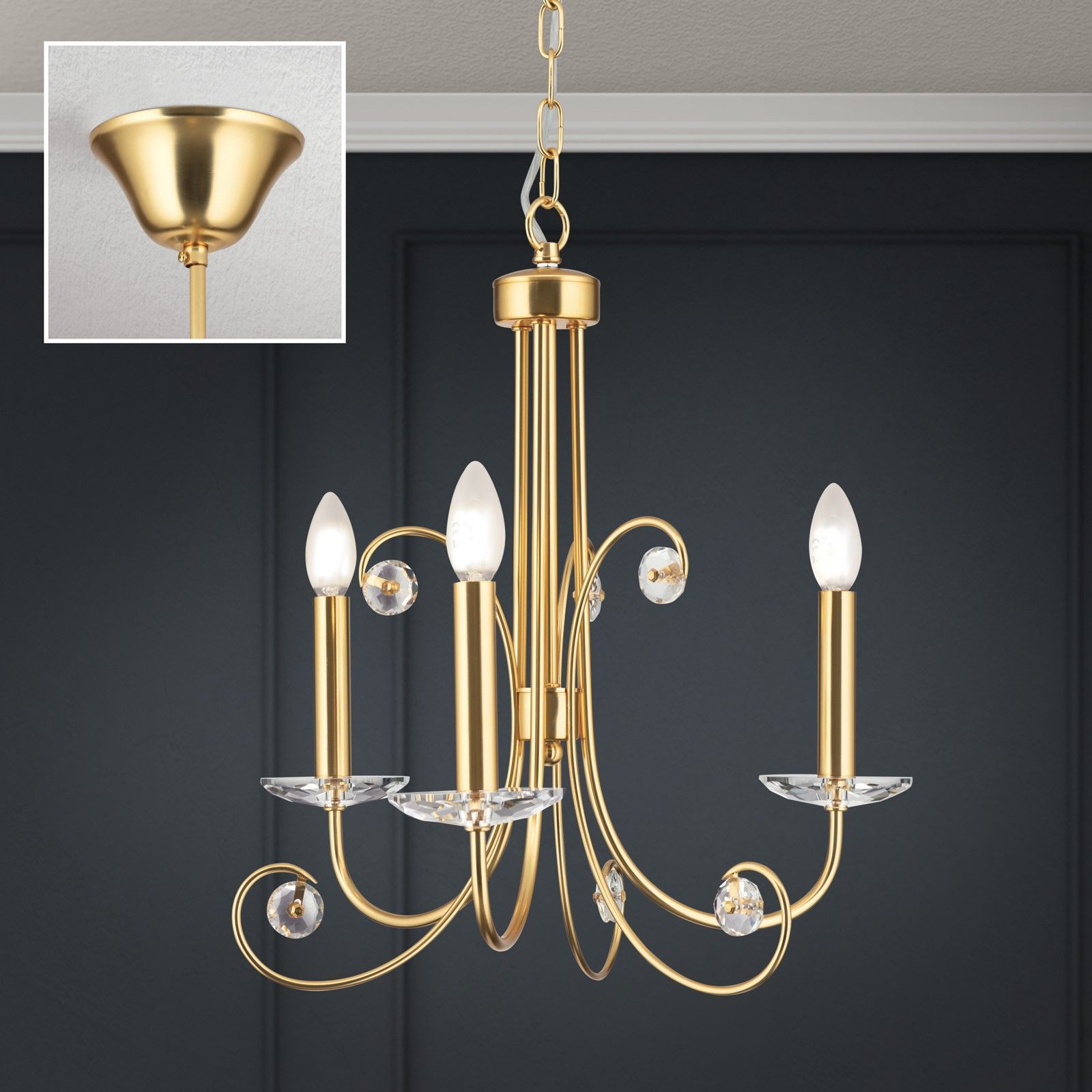 Латунная люстра Orion Ariane ARCH-00009584