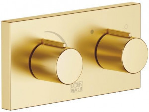 36325980-28 Xgate вентиль для смешивания с регулированием расхода для настенного монтажа - латунь сатинированная Dornbracht Symetrics