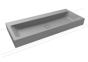 Умывальник KALDEWEI Сталь эмалированная 3091 453 холодный серый 30