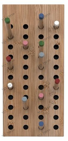 We Do Wood Настенная вешалка из бамбука  2030601, 2130601 