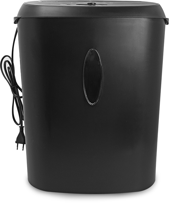 УМ24-4 Уничтожитель документов , din p-4 (4 ур-нь секр.), фрагмент 3,9х38мм, 17 лист (70г/м2), cd/пл.карты/скрепки/скобы, 24 литра Гелеос Santreyd  - Вид №6