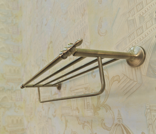 Полка для полотенец ART&MAX BOHEMIA AM-E-4222-Br  - Вид №1