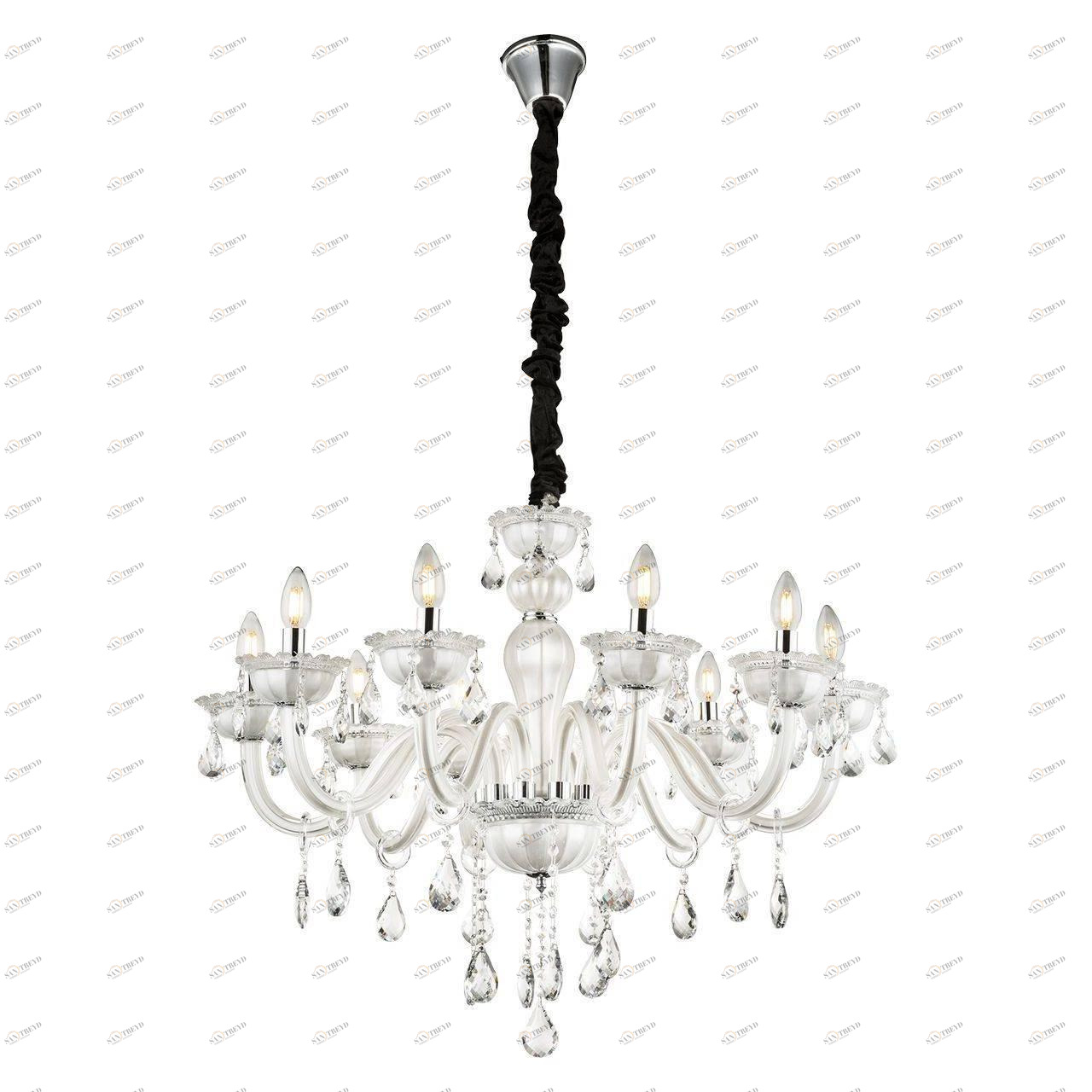 Подвесная люстра Globo Teejay 64118-10 GLOBO ДИЗАЙНЕРСКИЕ, TEEJAY 109209 Белый Ceramica Globo 