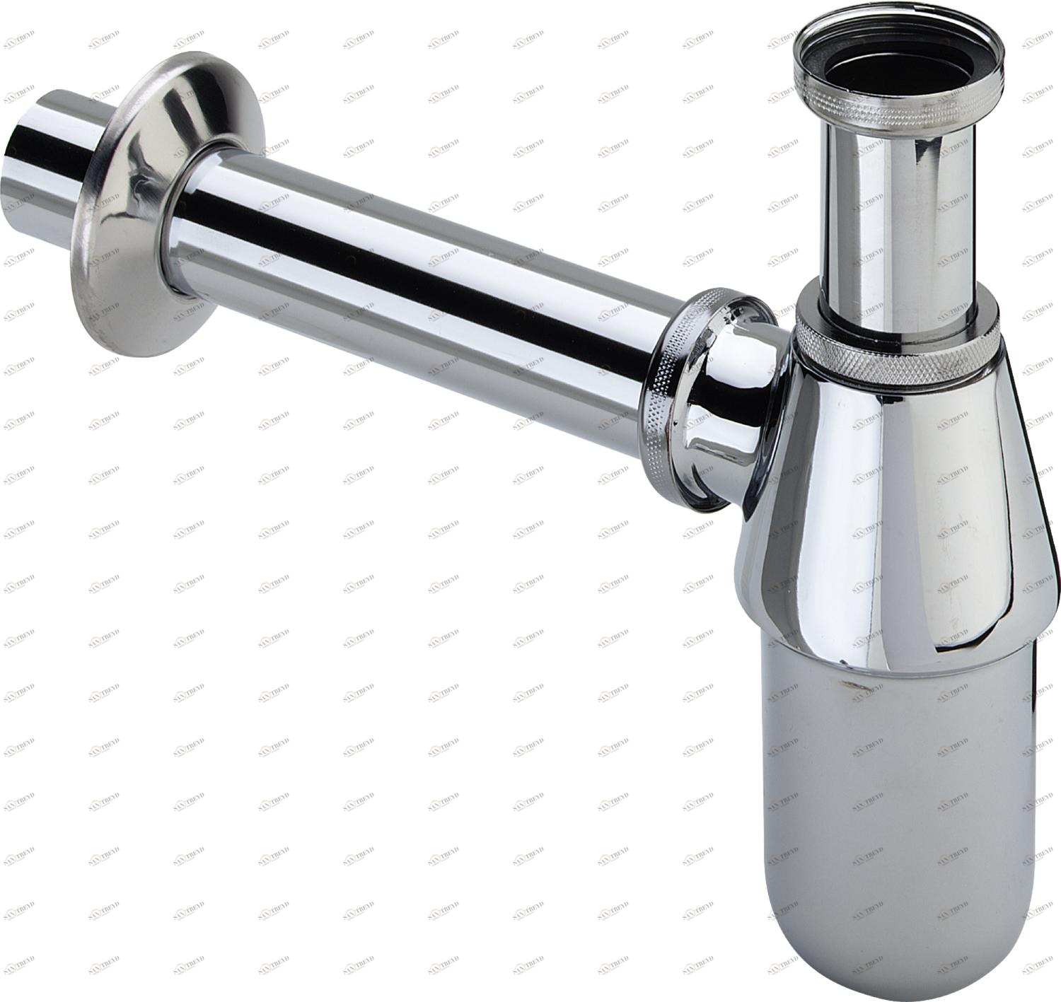 Канализационная арматура  Сифоны для умывальников и биде  Сифоны и выпуски для умывальников  Трапы VIEGA 125 844 Модель 5763 Santreyd 