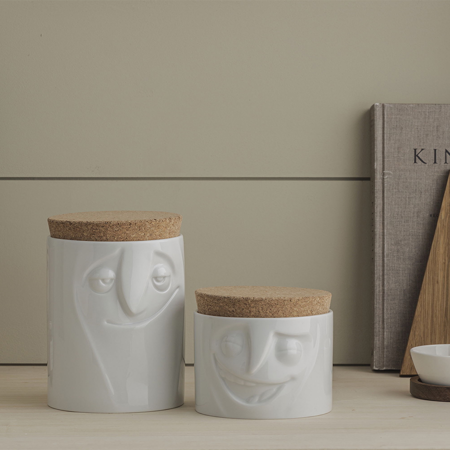 T02.32.01 Емкость для хранения tassen charming 1,7 л белая Tassen by FIFTYEIGHT PRODUCTS  - Вид №3