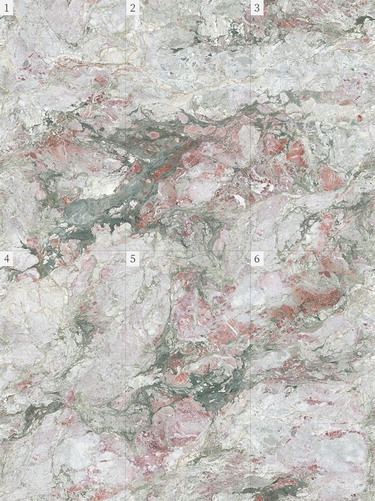 Мраморный пол / покрытие GANI MARBLE TILES FOUR SEASONS ROSA ARCH-00117486 - Вид №2