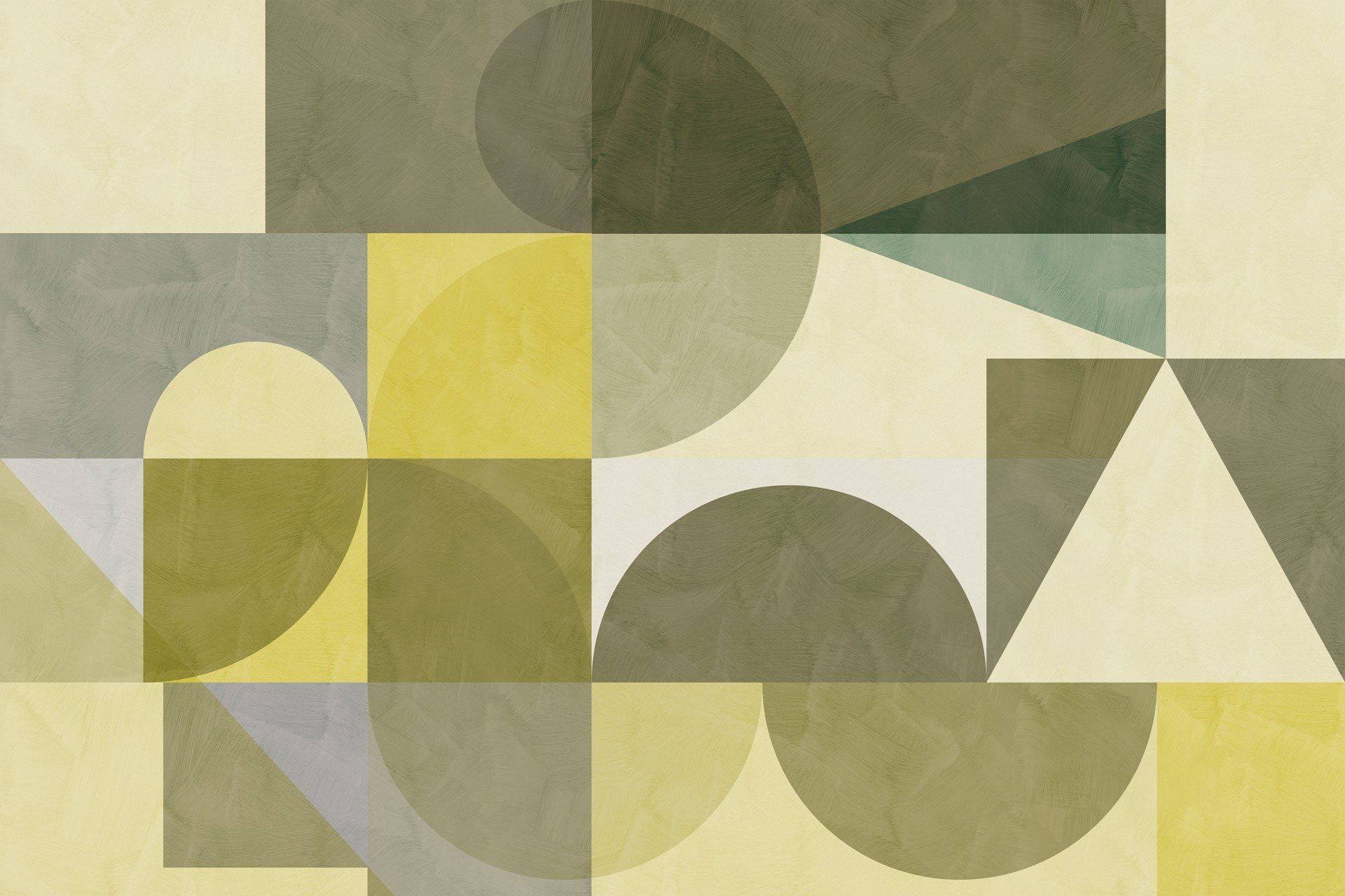 Геометрические панорамные обои Rimura 2019 ARCH-00043086 - Вид №3