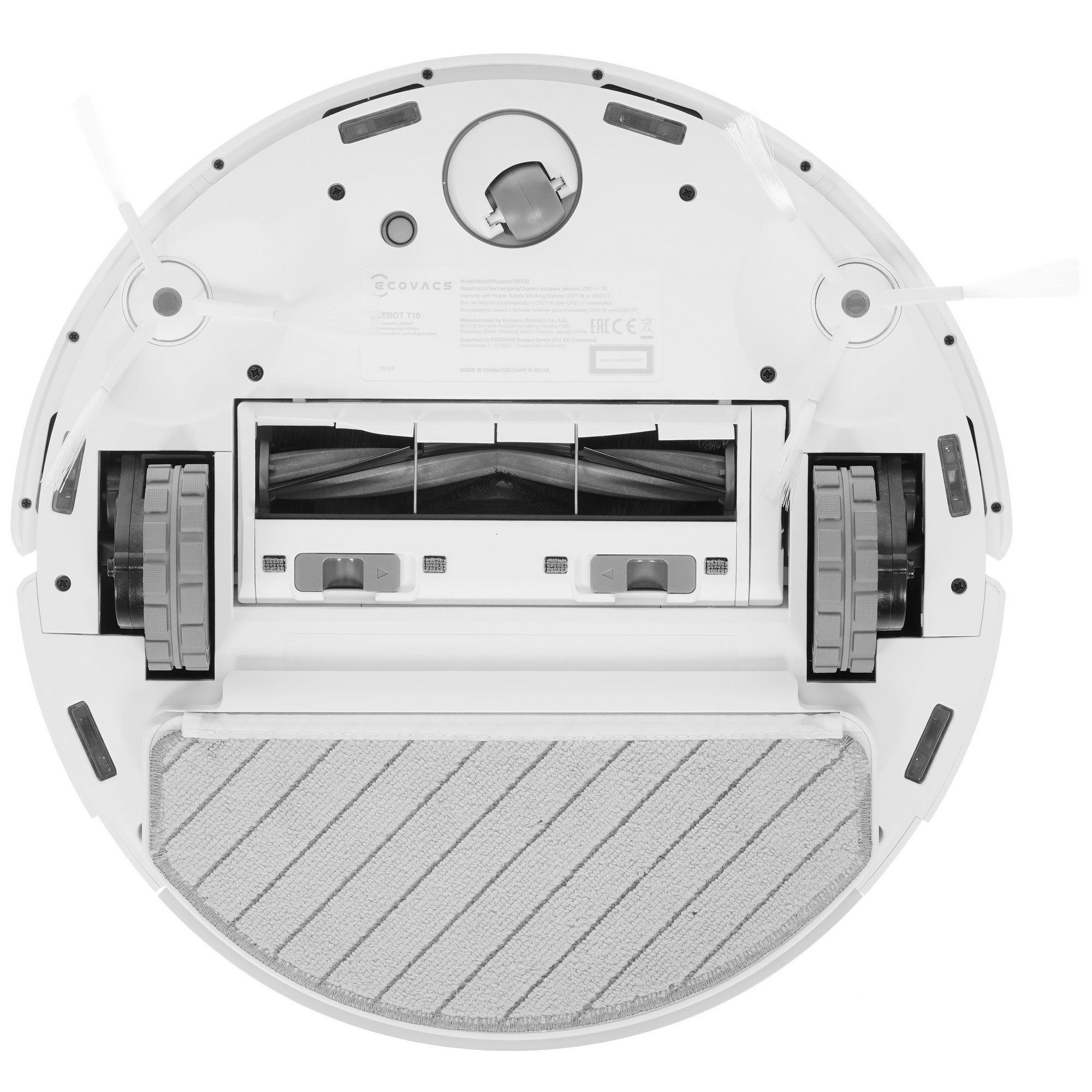 9932267 Робот-пылесос Ecovacs DEEBOT T10 RU белый STDN-0072758 - Вид №3