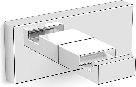 10931A Крючок подвесной цвет хром LANGBERGER ALSTER - Вид №1