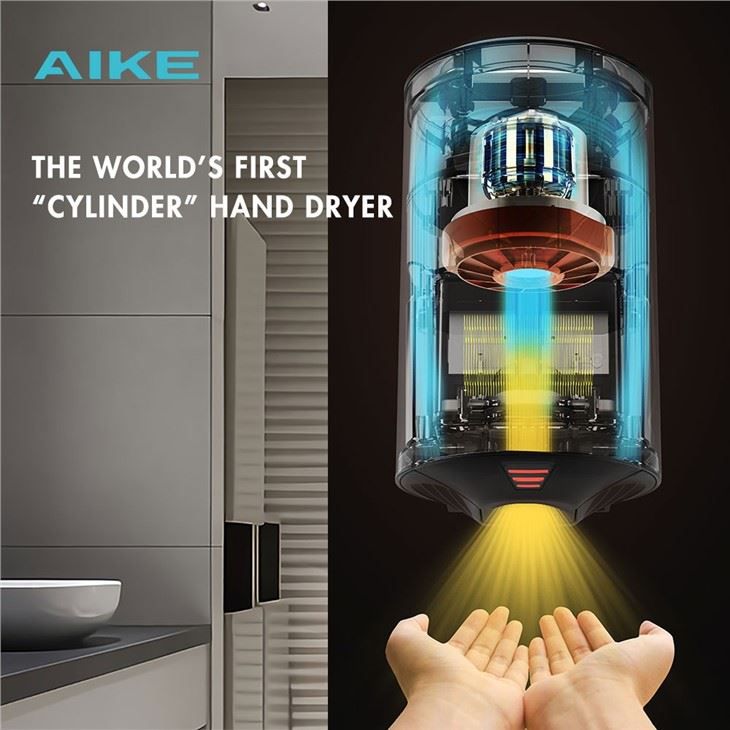 Сушилка для рук из нержавеющей стали AIKE AK2805_889  - Вид №1