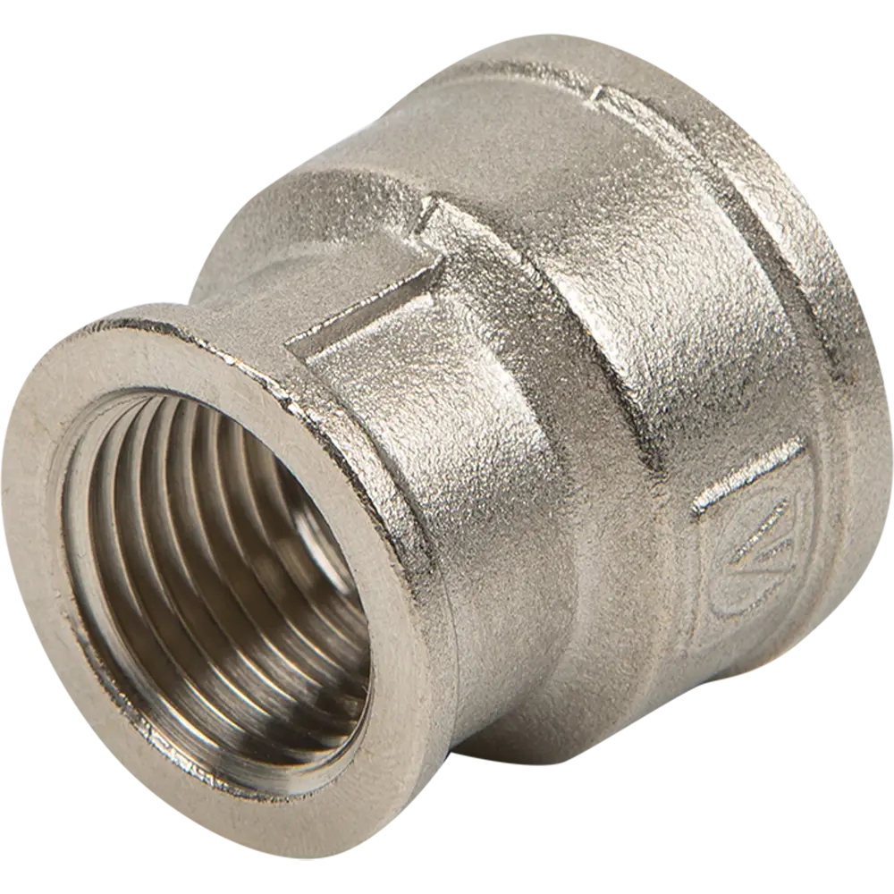 Муфта переходная Valtec внутренняя резьба 3/4"х1/2" никелированная латунь VTr.240.N.0504 10508393 STLM-2073266 