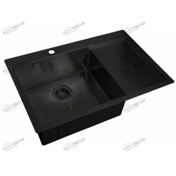 Zorg ZL R-780510 L Grafit Мойка кухонная прямоугольная Zorg 