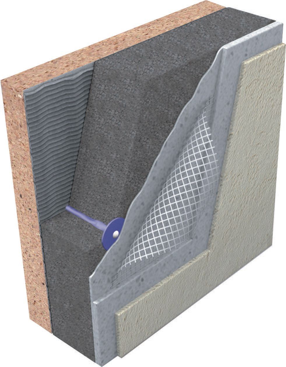 Винтовой дюбель для теплового покрытия Dakota дюбели SGR ARCH-00082079 - Вид №1