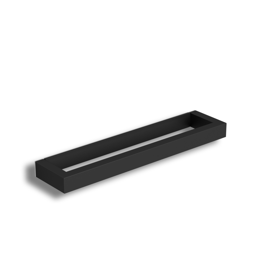 30001D-BP Полотенцедержатель VICO подвесной цвет черный матовый LANGBERGER VICO, BLACK EDITION