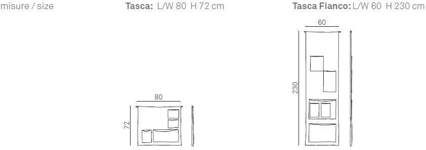Gruppo Tomasella Контейнер для ткани Tasca sun-id-1399516 - Вид №2