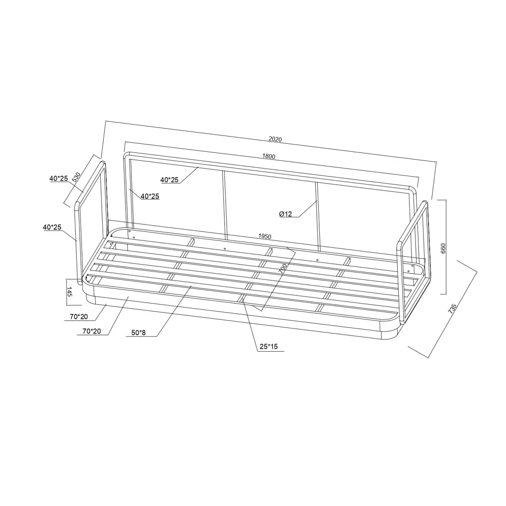 BEGINIA Tobol — садовый комплект с подушками для комфортного отдыха 89384563 STLM-1577781 - Вид №11