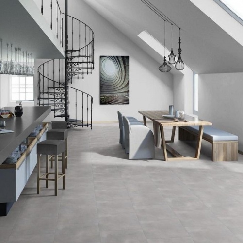 Виниловый ламинат Tarkett Blues Portland Дизайнерский с брашью (Текстурированная) 457,2х457,2 мм 1000901251 - Вид №1