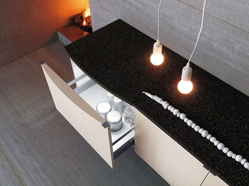 Archeda Деревянная тумба под умывальник с ящиками Bombo sun-id-1419223 - Вид №2