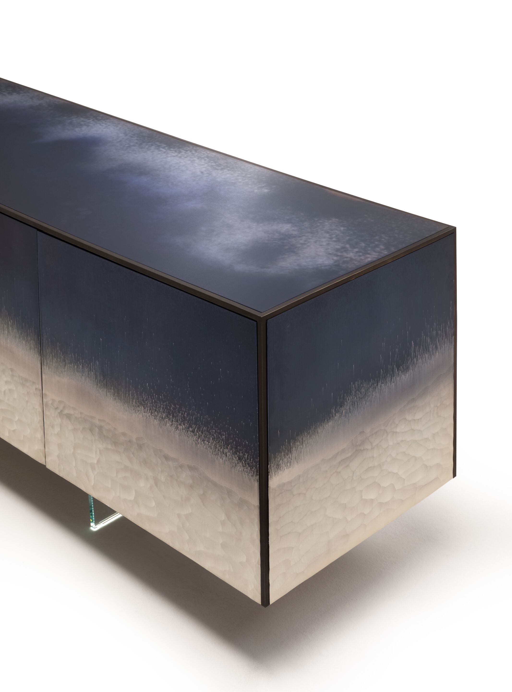 Шкаф из дерева и стекла с распашными дверями ARTE VENEZIANA Стромболи ARCH-00114823 - Вид №2