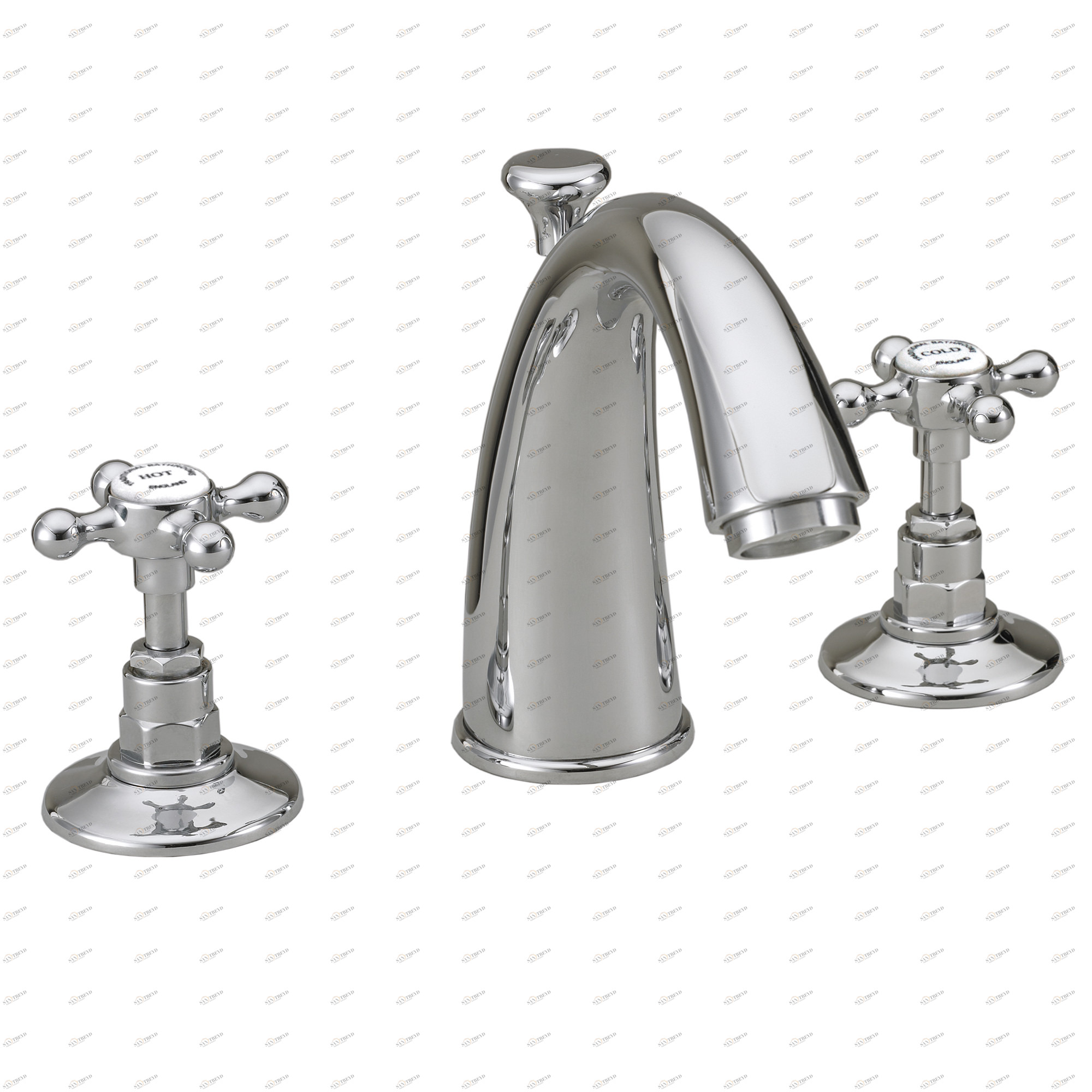 Traditional bathrooms ЛОНДОН однорычажный смеситель для умывальника HIGH Tb404.614.nk LONDON