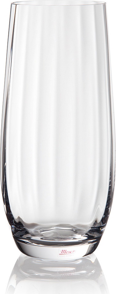 10658672 Moser Набор из 4 стаканов для воды Moser "Оптик" п/к 350мл Хрусталь бессвинцовый 