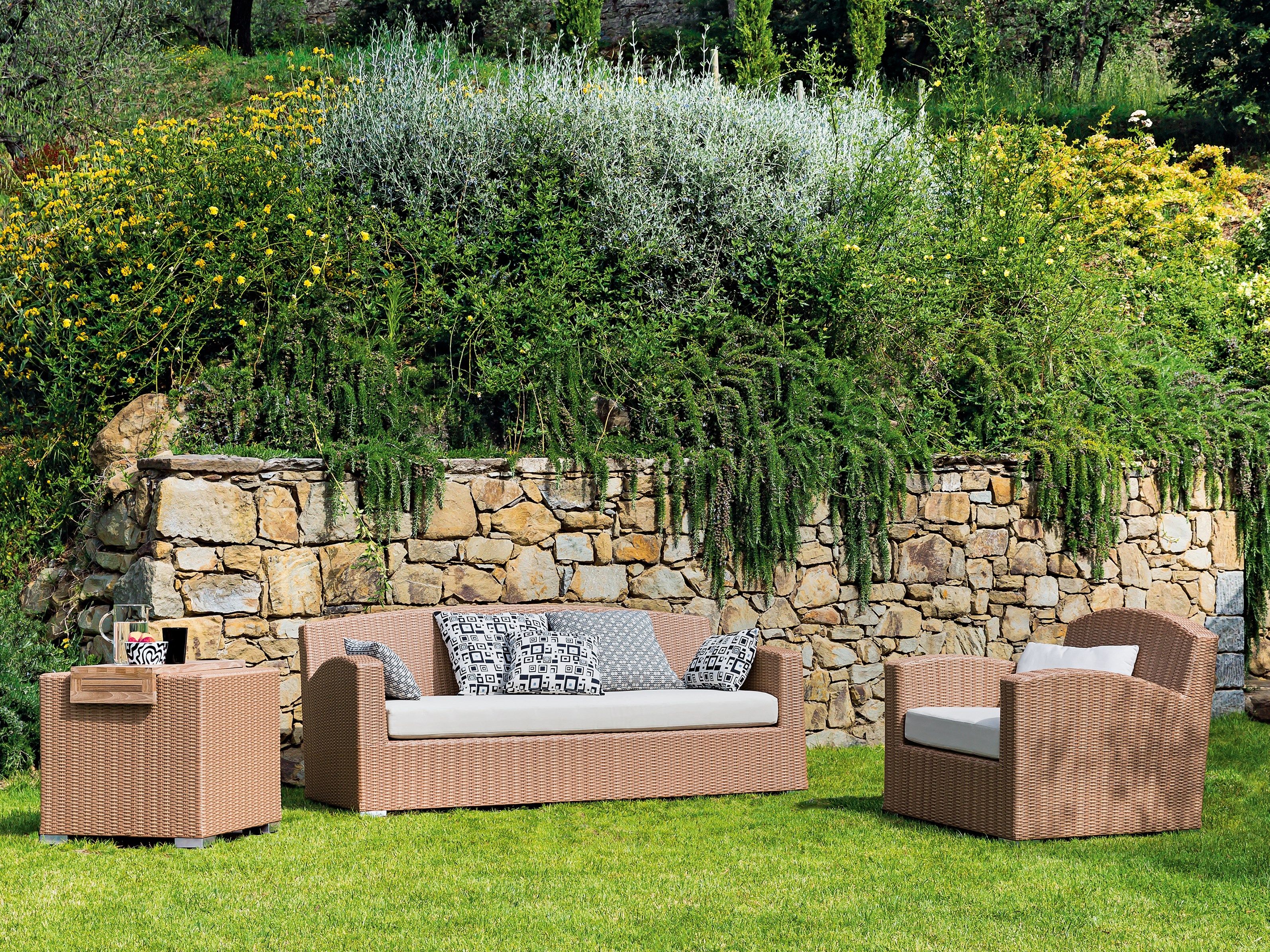 Садовое кресло с подлокотниками Il Giardino di Legno Waikiki ARCH-00081606