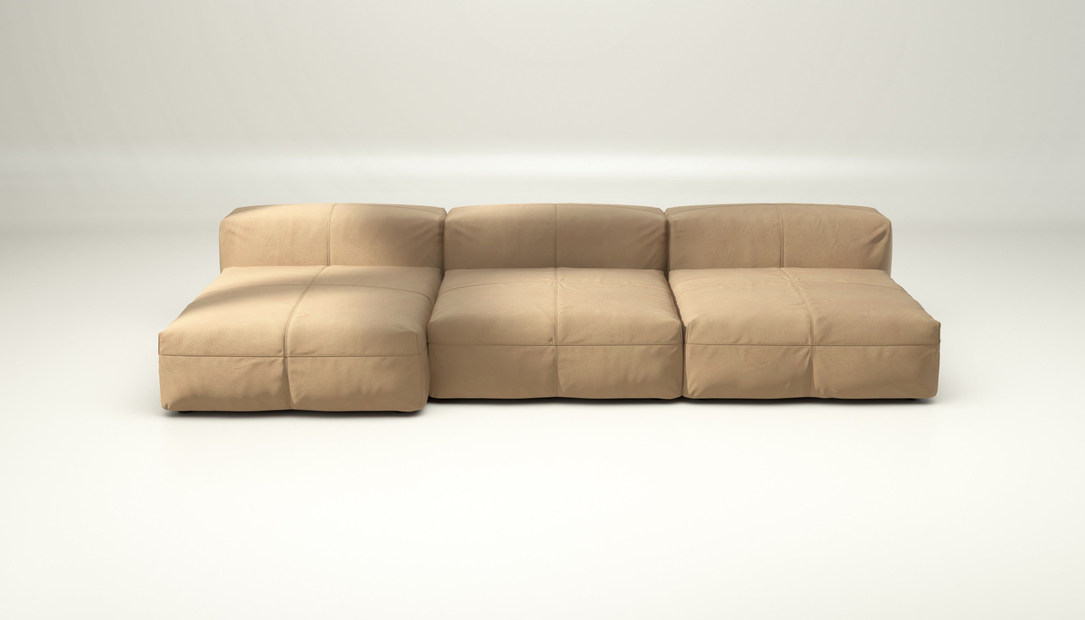 Модульный кожаный диван с полуостровом vetsak Leather ARCH-00143934 - Вид №4