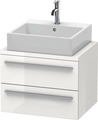 XL540503131 Тумбочка для компактной консоли X-Large #XL5405 600 x 478 мм Сосна серебристая, декор Duravit - Вид №2