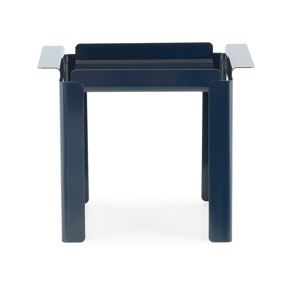 Металлический столик Box маленький 40х48х33 см, темно-синий Normann Copenhagen 602234 - Вид №1