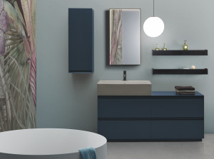 Напольный умывальник с ящиками