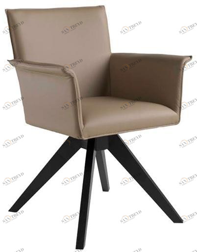 Angel Cerdá Вращающееся кресло на эстакаде из кожзаменителя с подлокотниками New chair 4016 dc689e Angel Cerda