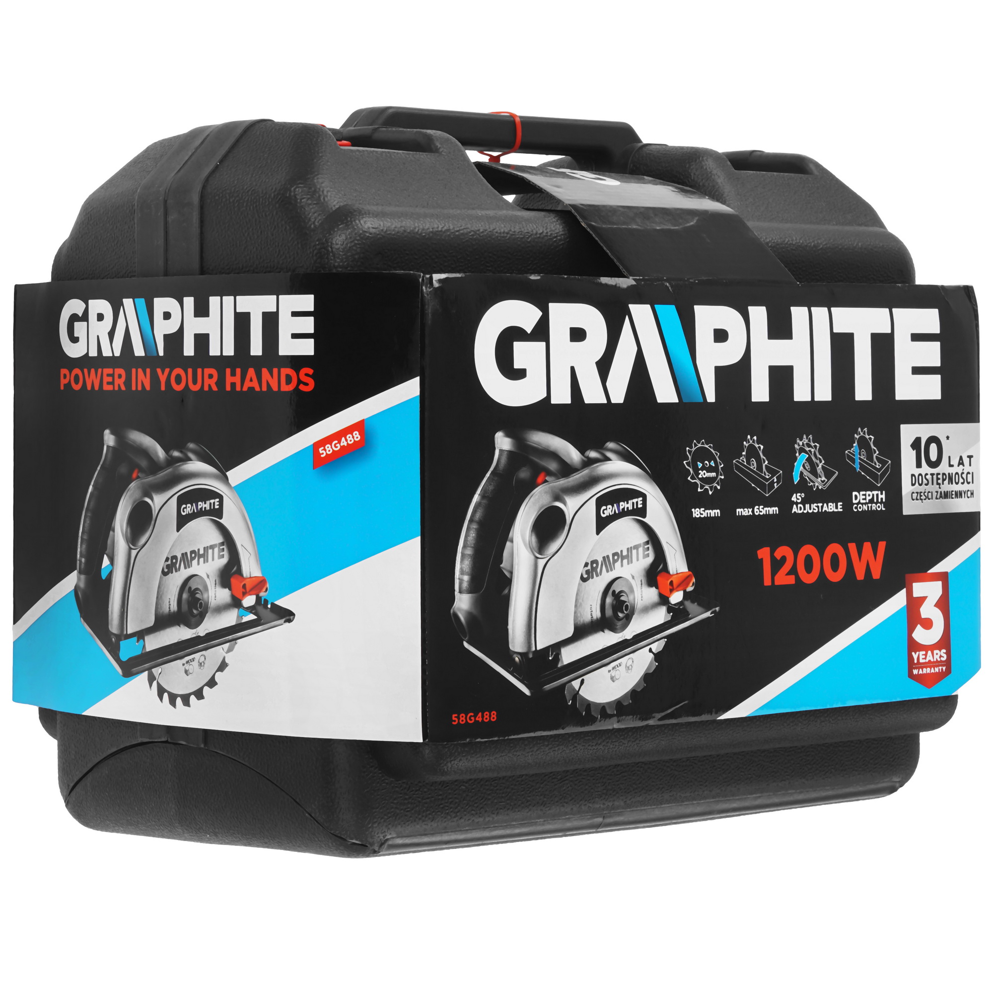 Пила дисковая GRAPHITE 58G488 5490434 STDN-0080697 - Вид №10