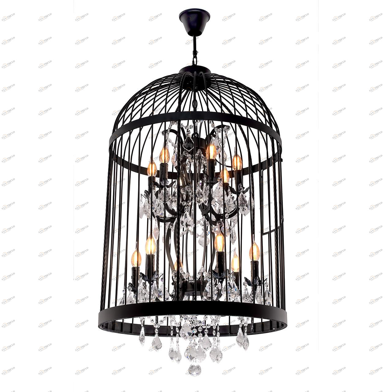 Подвесная люстра Loft IT Loft1891/12 LOFT IT ДИЗАЙНЕРСКИЕ, LOFT1891 075110 Черный 