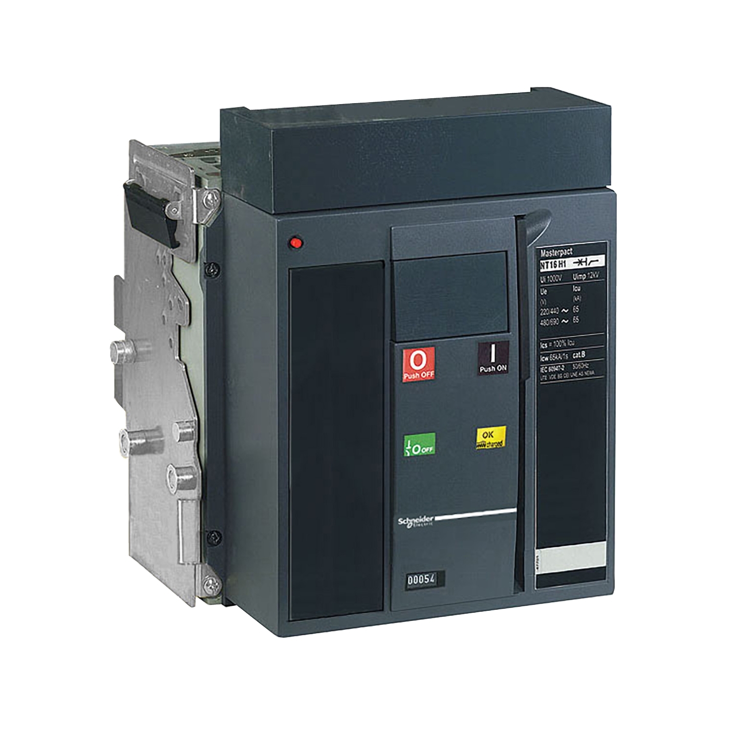 47254 NT 12 HA 3P ВЫКАТНОЙ_ТОЛЬКО В СОСТАВЕ КОНФИГУРИРУЕМЫХ АППАРАТОВ Schneider Electric Masterpact 
