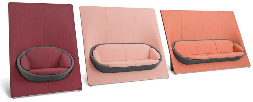 profim 3-х местный тканевый диван с высокой спинкой Wyspa sun-id-1368434 - Вид №2