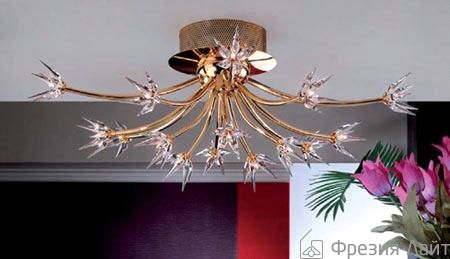 Orion DLU 2383/15 gold Sternblute потолочный 77657