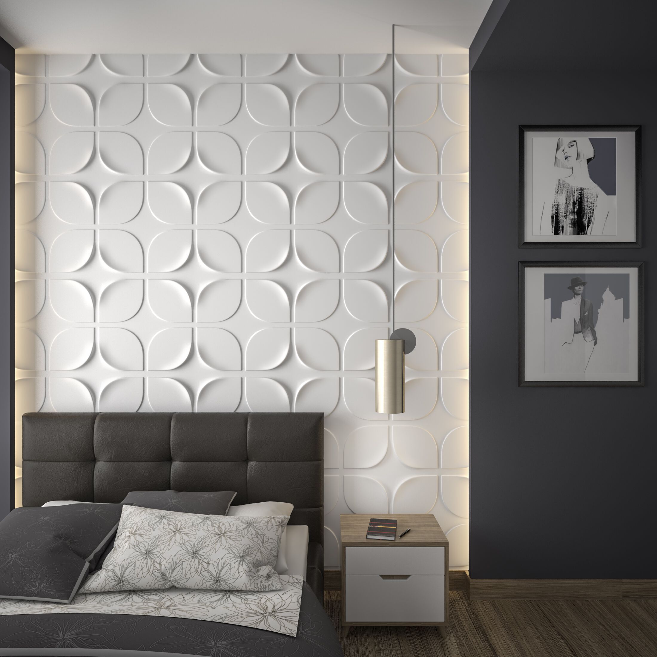 Трехмерное гипсовое покрытие WallDeco M-Modern ARCH-00139579 - Вид №1