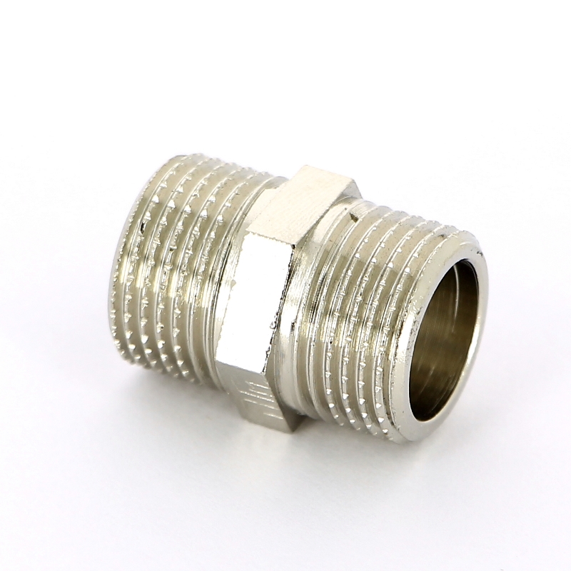 Ниппель НН никелированный TIEMME 3/8" 1500432 - Вид №3