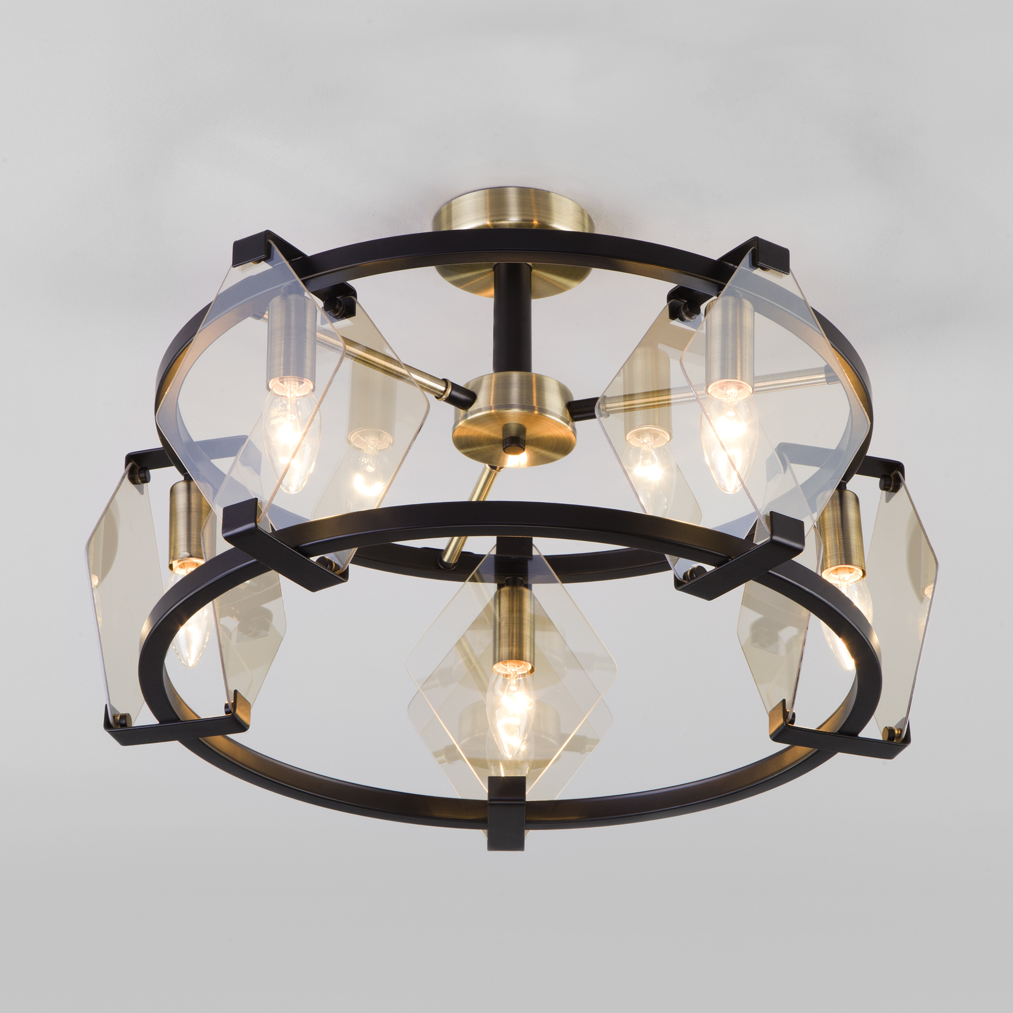 Eurosvet Aragon - потолочный светильник в стиле лофт с 5 плафонами 85049518 STLM-0057893 - Вид №4