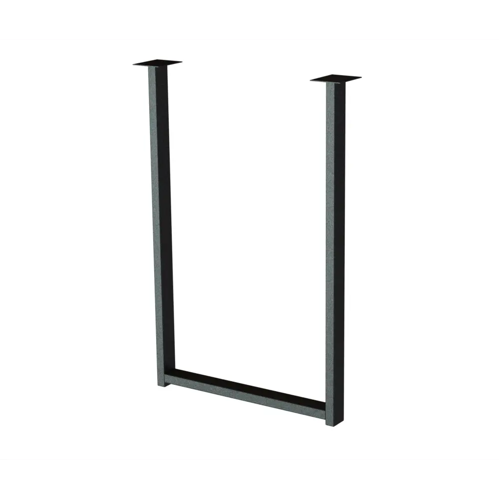 Подстолье для рабочей поверхности Топ500 Лофт 85 см металл цвет черный METALLCART STLM-2070557