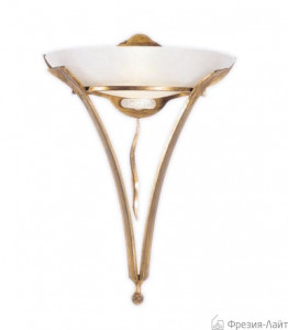 Masca 1507/A1 oro vetro 31 Tuscania бра