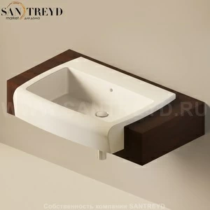 Flaminia UNA Консоль для раковины от 200 до 240 см темный дуб UNA75M2.WD