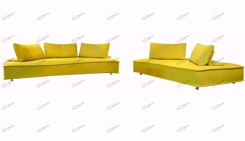 Roche Bobois Модульный диван со съемным чехлом из ткани sun-id-1413118