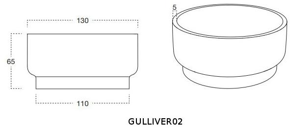 Antonio Lupi Design Бетонный садовый горшок I giganti Antoniolupi sun-id-1402438 - Вид №3