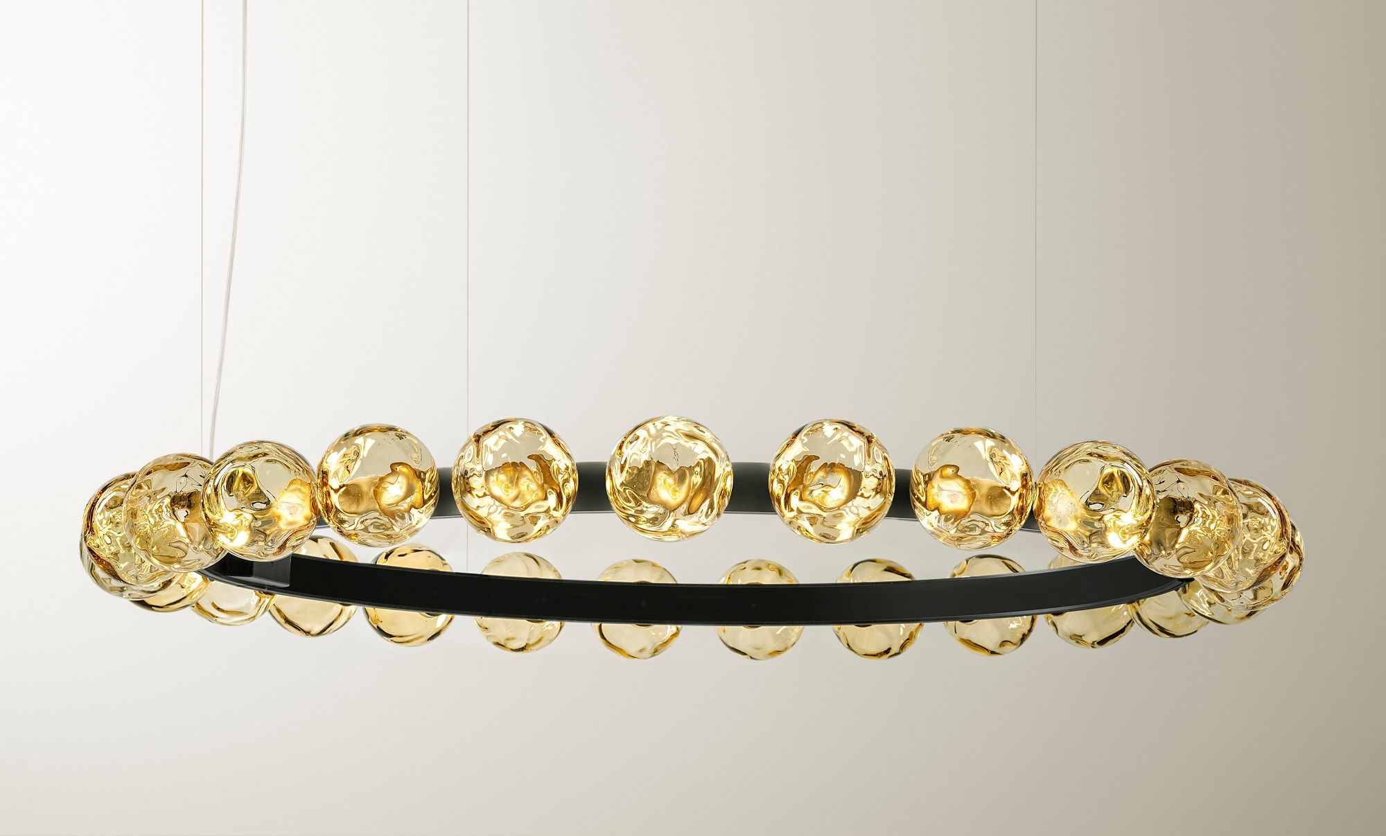 Выдувное стекло светодиодный подвесной светильник Panzeri Muranè R ARCH-00045083 - Вид №11