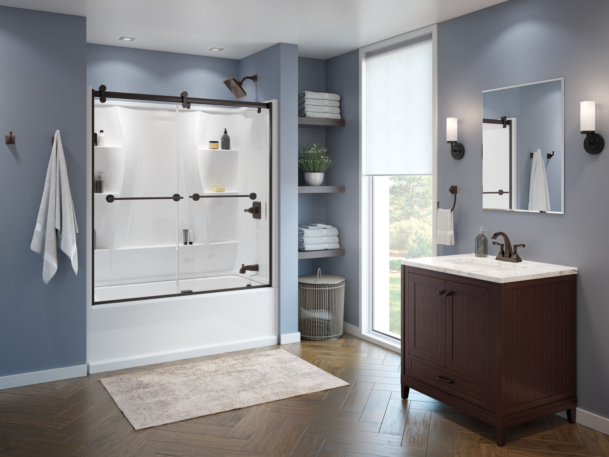 Ванна 60 "x 32" - правый слив Delta Faucet 40034R - Вид №4